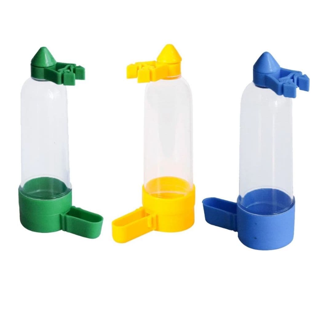 Kit com 3 Bebedouros Passaros Caçula 60ml