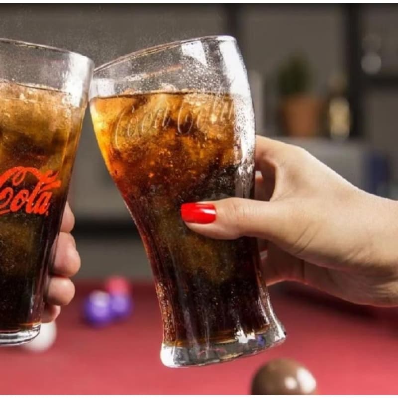 KIT 6 COPOS COCA-COLA CRISTAL 300ML