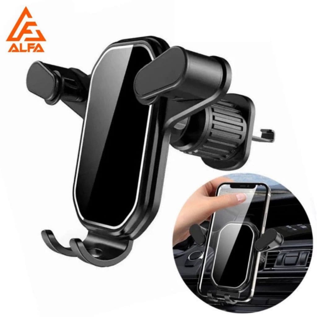 Suporte Veicular Carro Para Celular 360 ° Giratório Universal Multifuncional Ventilacao Ar