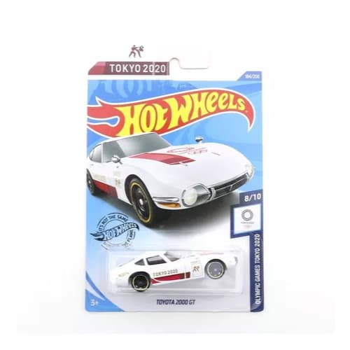 Carrinho Hot Wheels TOYOTA 2000 GT Branco Lacrado - Colecionador Hot Wheels OLYMPC GAMES TOKYO 2020