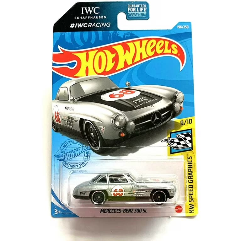 Carrinho Hot Wheels MERCEDES BENZ 300 SL Lacrado - Colecionador Hot Wheels HW SPEED GRAPHICS