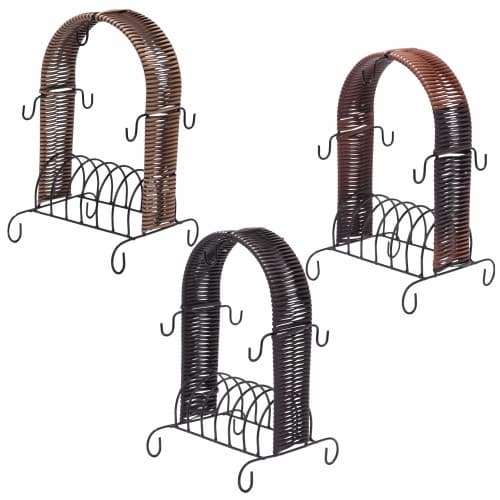 Porta Xícara E Pires, Café E Chá - Suporte Organizador - 3 Cores