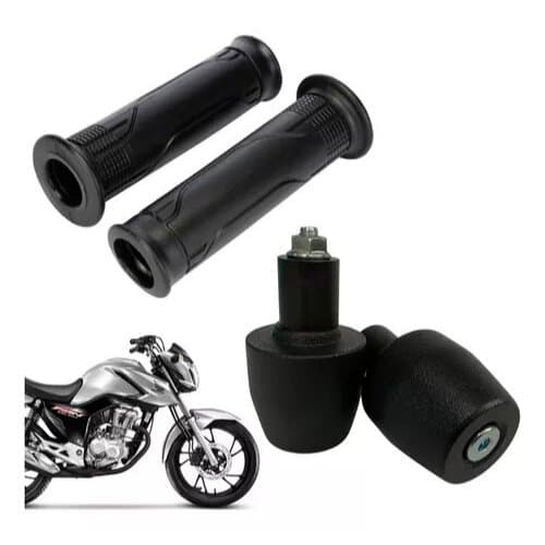 Peso Pesinho Guidon COM BUCHAS Oco Pcx150 / Adv150 + Luvas Mod Twister/BROS/ XRE 190/300