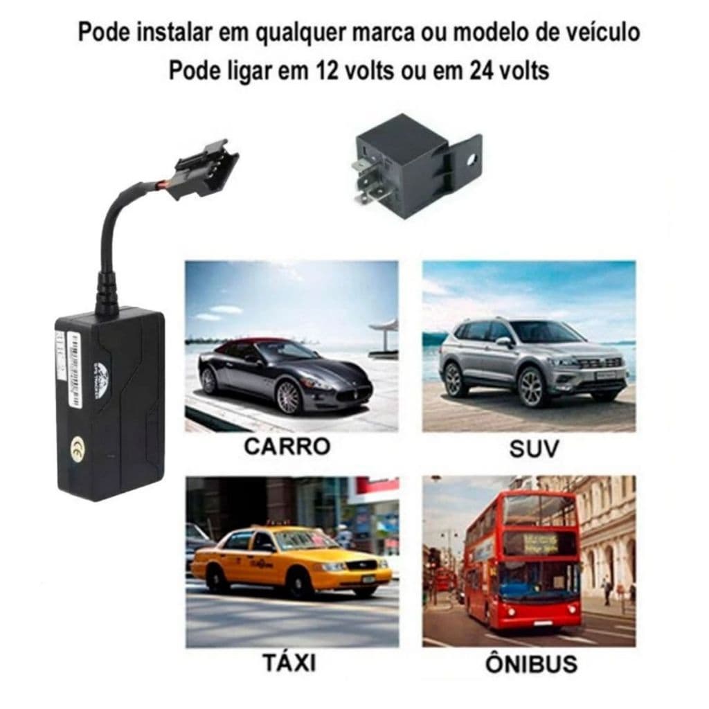 Rastreador GPS 303G Veicular – GSM/GPRS + Alarme