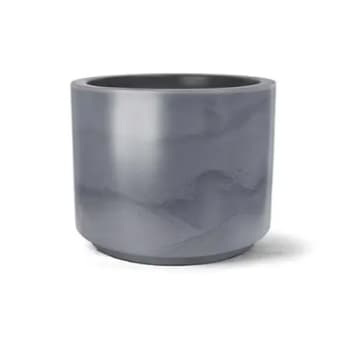 VASO CLASSIC CILINDRICO BAIXO 32 CIMENTO MARMORIZADO NUTRIPLAN