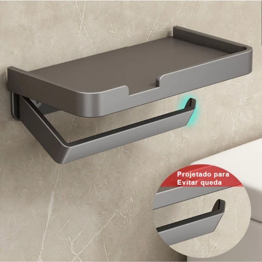 Porta Papel Higiênico Porta De Parede Acessórios De Papel Higiênico Para Banheiros Suporte De Banheiro INOX