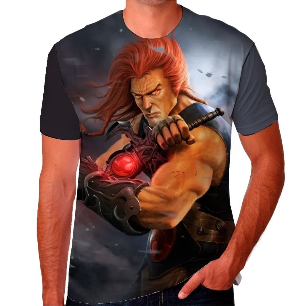 CAMISETA ADULTO/INFANTIL SUBLIMAÇÃO THUNDERCATS