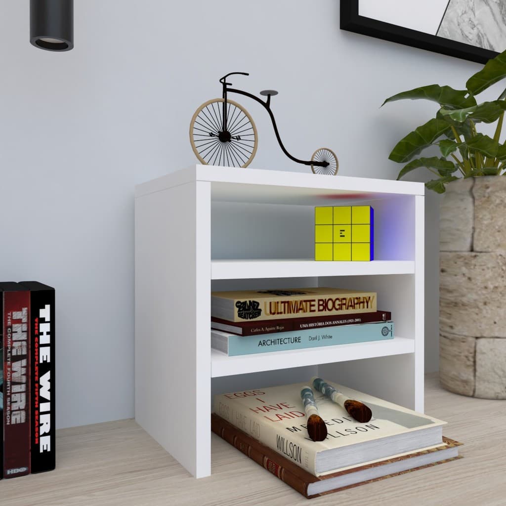 Escaninho Para Escritório Organizador Multiuso de Mesa -  Prateleiras Decorativa 100%Mdf Branco