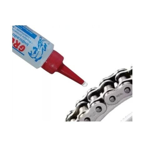 Kit4 Graxa Gel Sintética Transparente P/corrente Bike/motos
