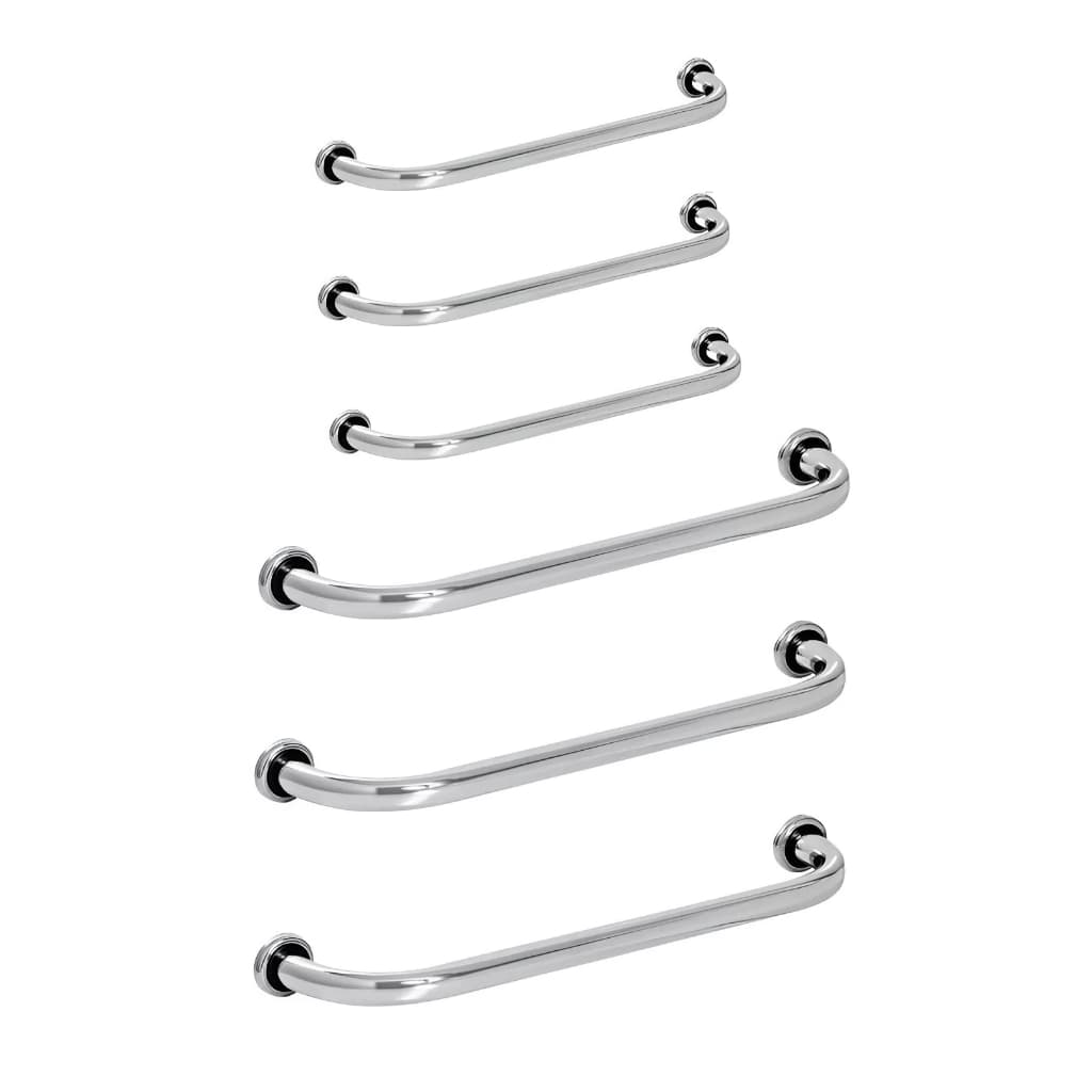 Kit 6 Alças De Apoio Barras 3 de 80cm E 3 de 40cm Idoso Cadeirante Oferta