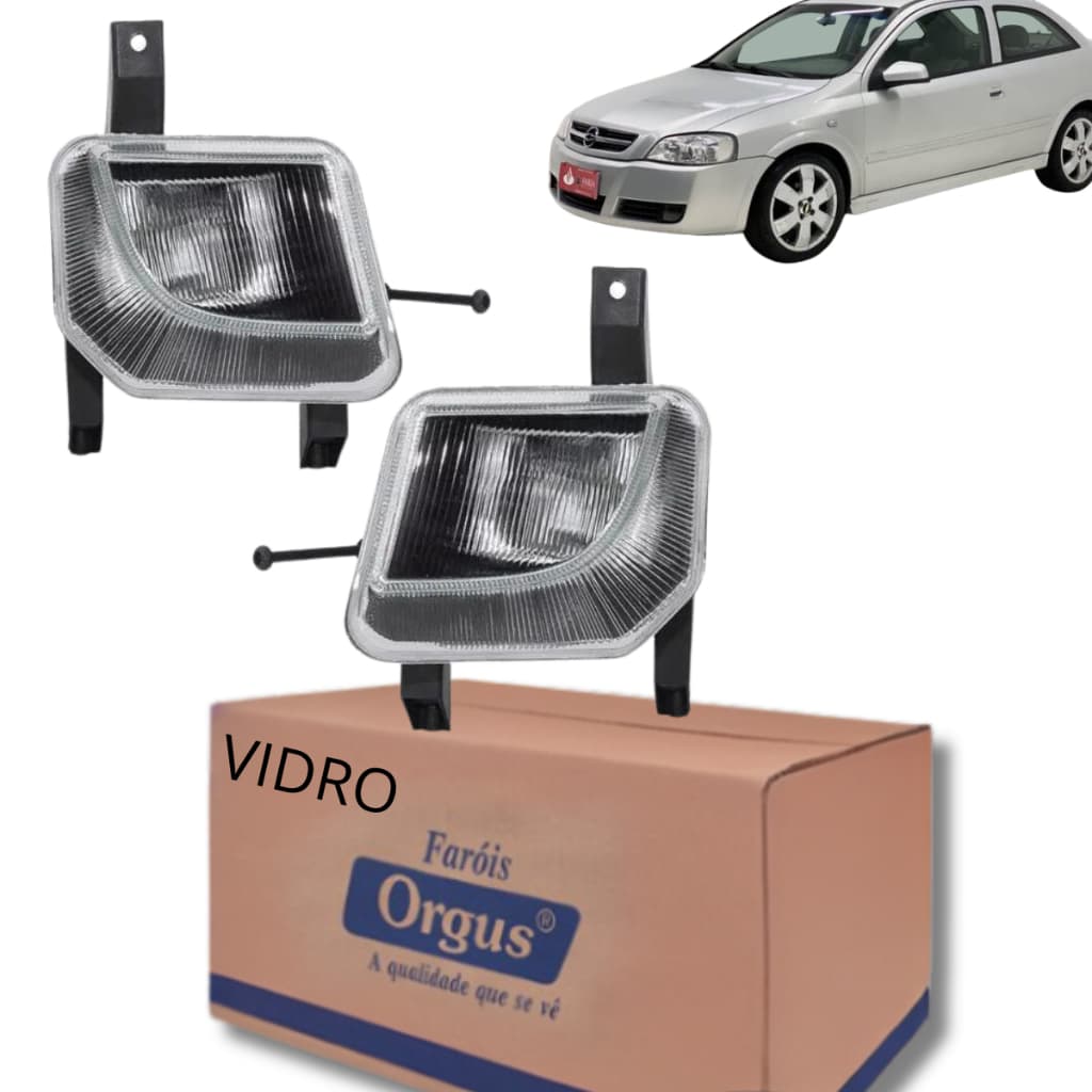 Par Farol Auxiliar Milha Gm Astra 2003 2004 2005 2006 2007 2008 2009 2010 2011 - Orgus