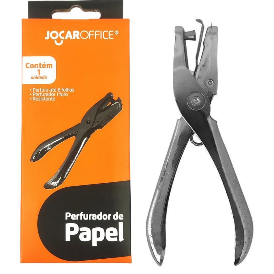 ALICATE PERFURADOR DE  Papel  6mm  AÇO Resistente Até 6 Folhas******ENVIAMOS PARA TODO BRASIL**EM 24H*00%ORIGINAL*