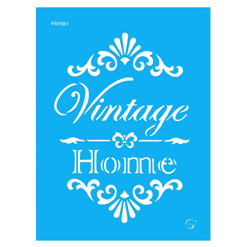 FR7001 - Vintage - 15x20 - Stencil Gatas Arteiras