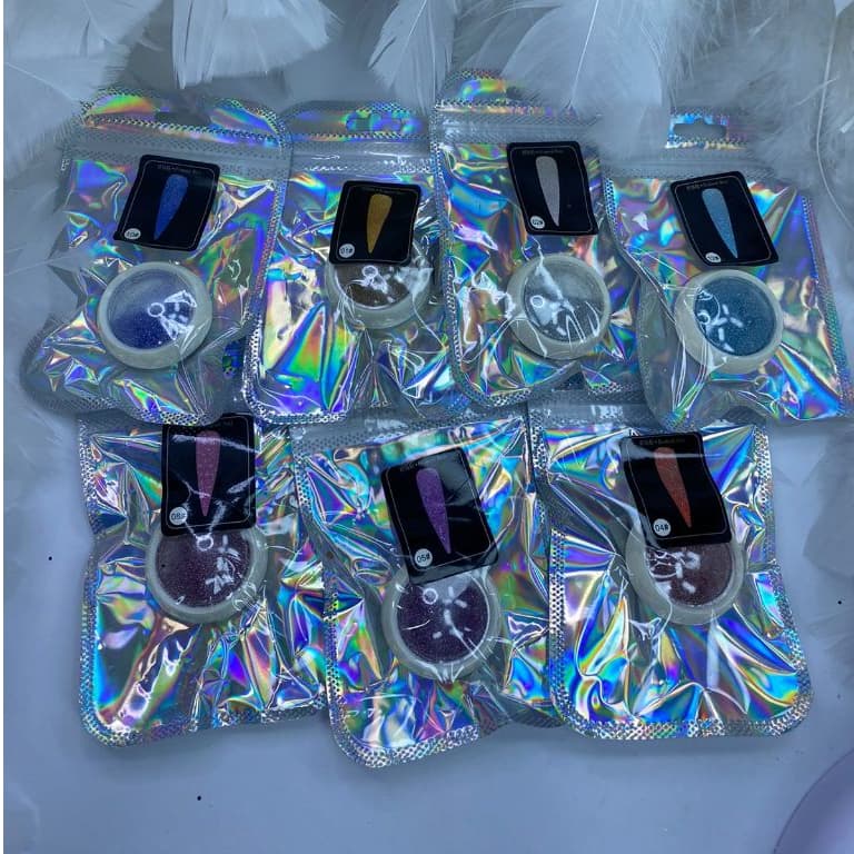 Glitter Refletivo Ultrafino Para Decoração De Unhas Nail Art - Real Love