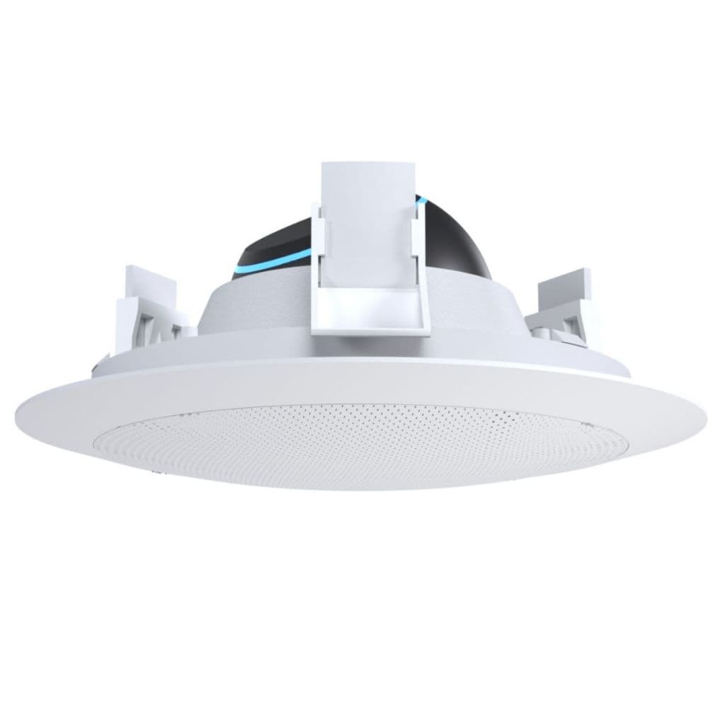 Arandela Suporte Stand de Embutir no Teto Linha Lux Compatível com Amazon Alexa Echo Dot 4 e 5