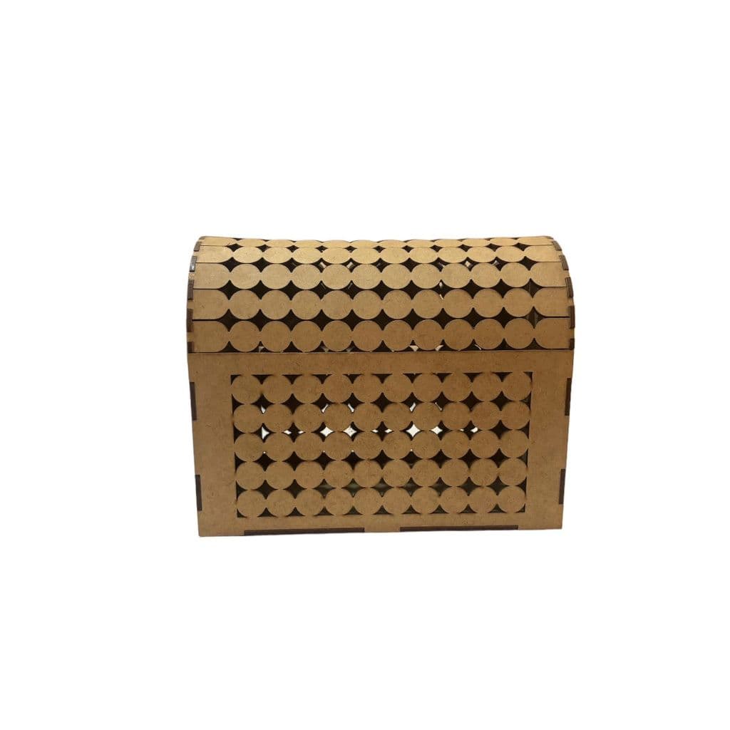 Bau Pérola Decorativo Em Mdf