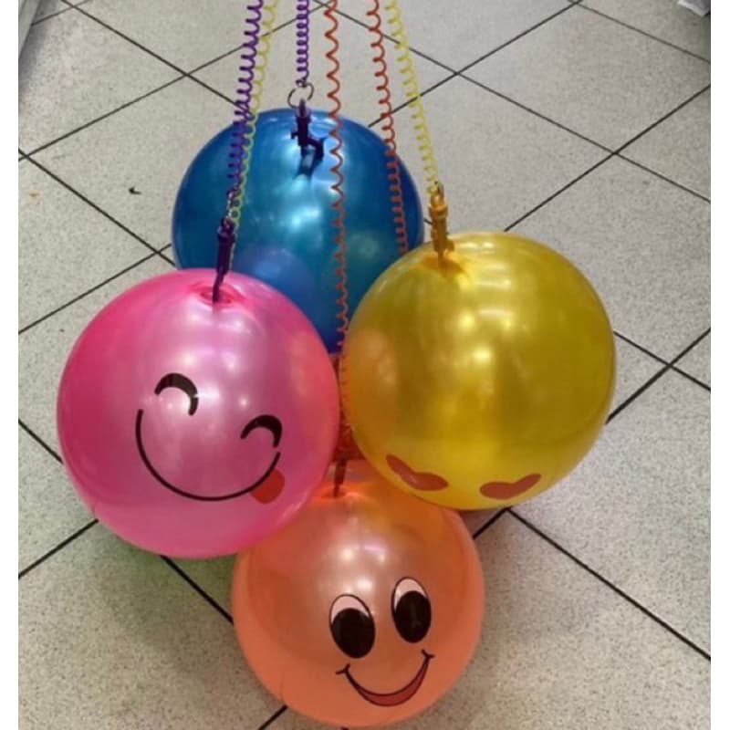 Kit 20 Bolas com Cordão Mola - Futebol e Modelos Sortidos