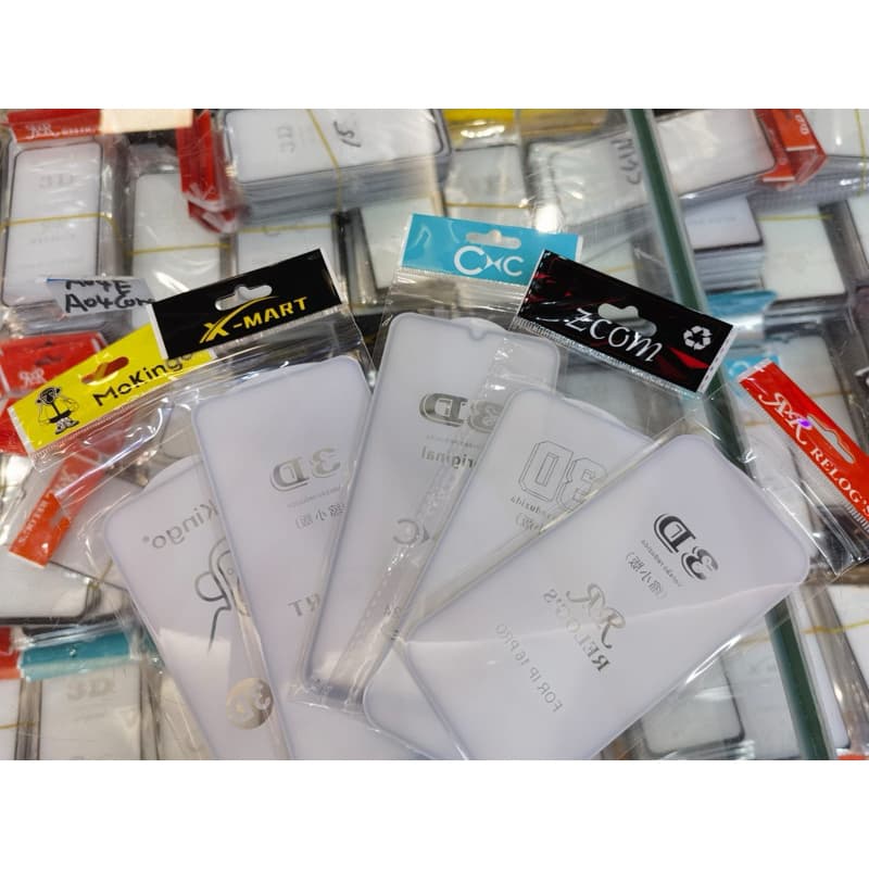 kit 50pcs kit 100pcs adacado pelicula 3D vidro/ iPhone /Samsung/ xiaomi /moto