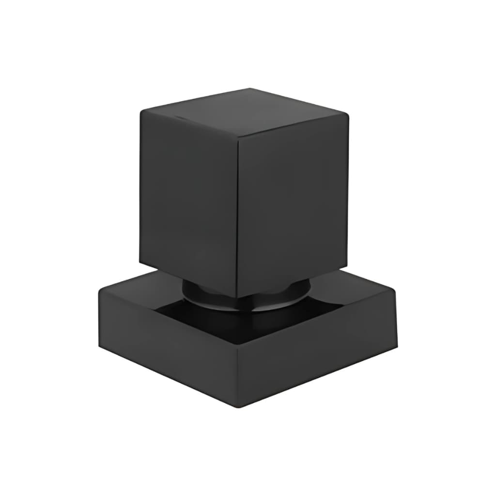 Acabamento para Registro de Chuveiro Metal Preto Luxo