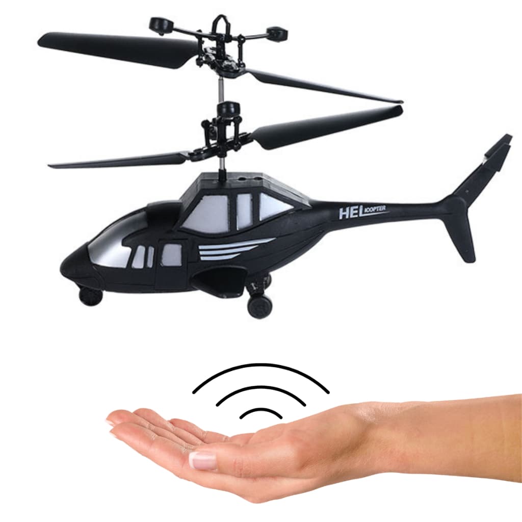 Helicóptero Com Sensor Recarregável Brinquedo Infantil