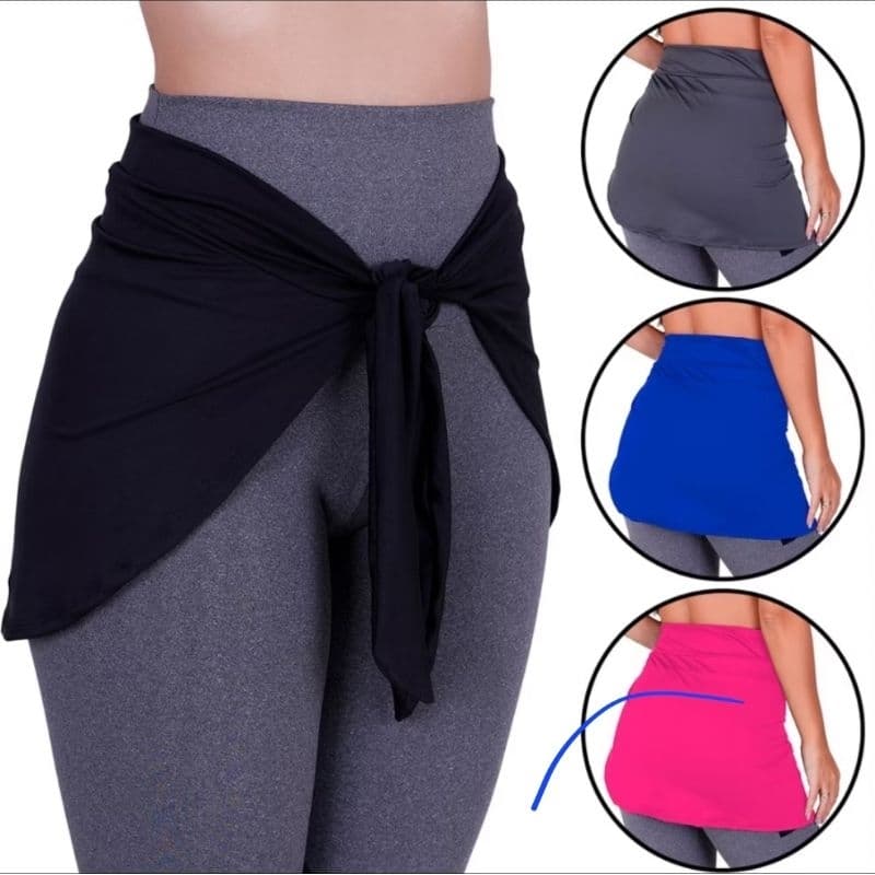 KIT 3 TAPA BUMBUM ACADEMIA, SAIA SUPLEX PARA TREINAR,MALHAR