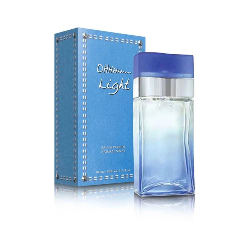 PERFUME OHHH LIGHT NEW BRAND FEMININO 100 ML ORIGINAL LACRADO