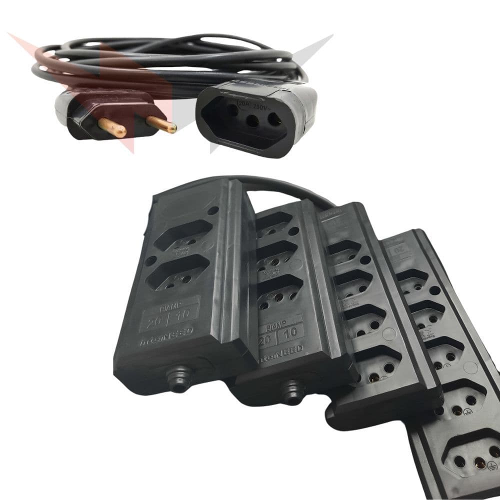 Monte Seu Kit De Extensão Com Cabo PP 2x1MM