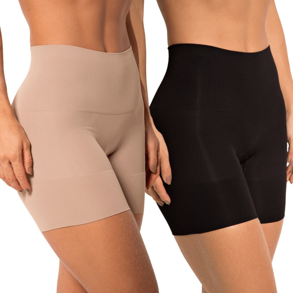 Kit c/ 2 Bermudas Modeladora Shape Comfort Sem Costura - Trifil CO5214