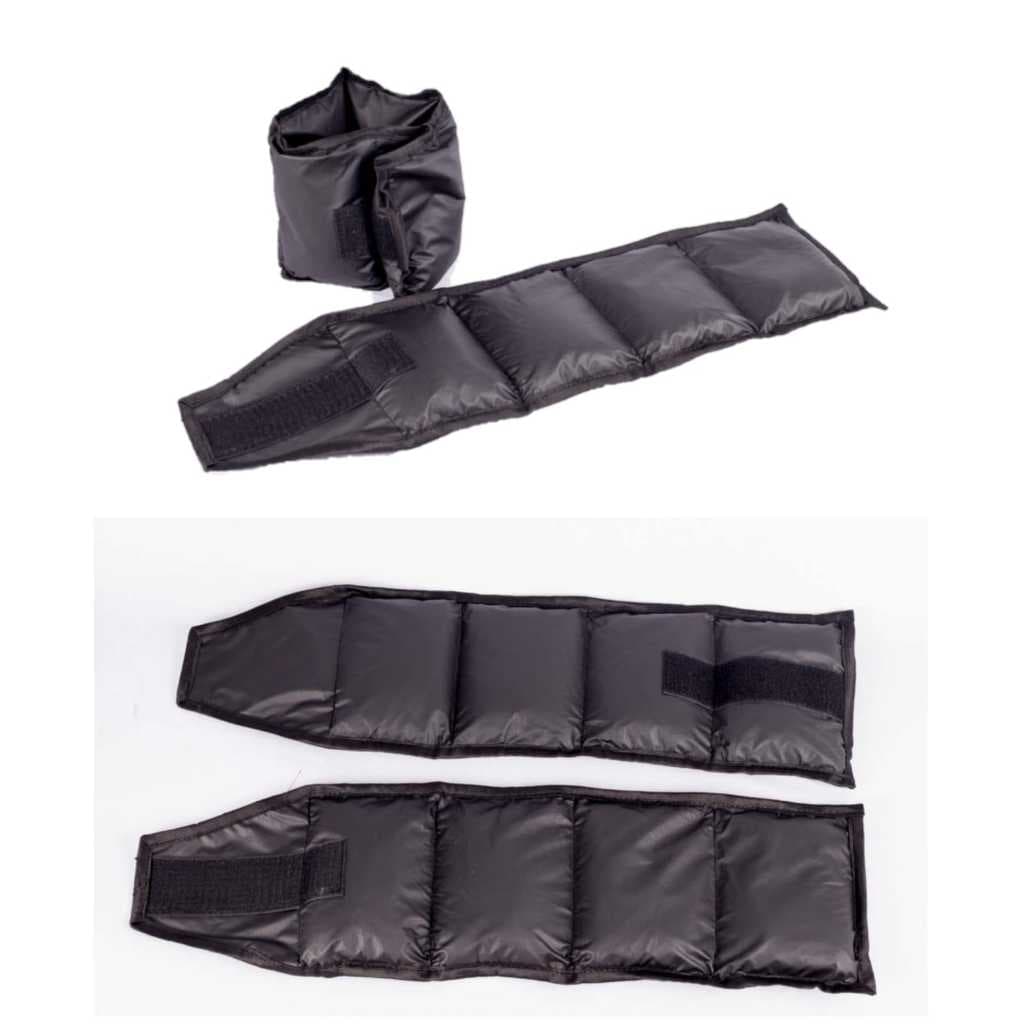 Treino Completo: 2 Pares de Caneleiras 2kg + 2kg Caseiro e Fitness