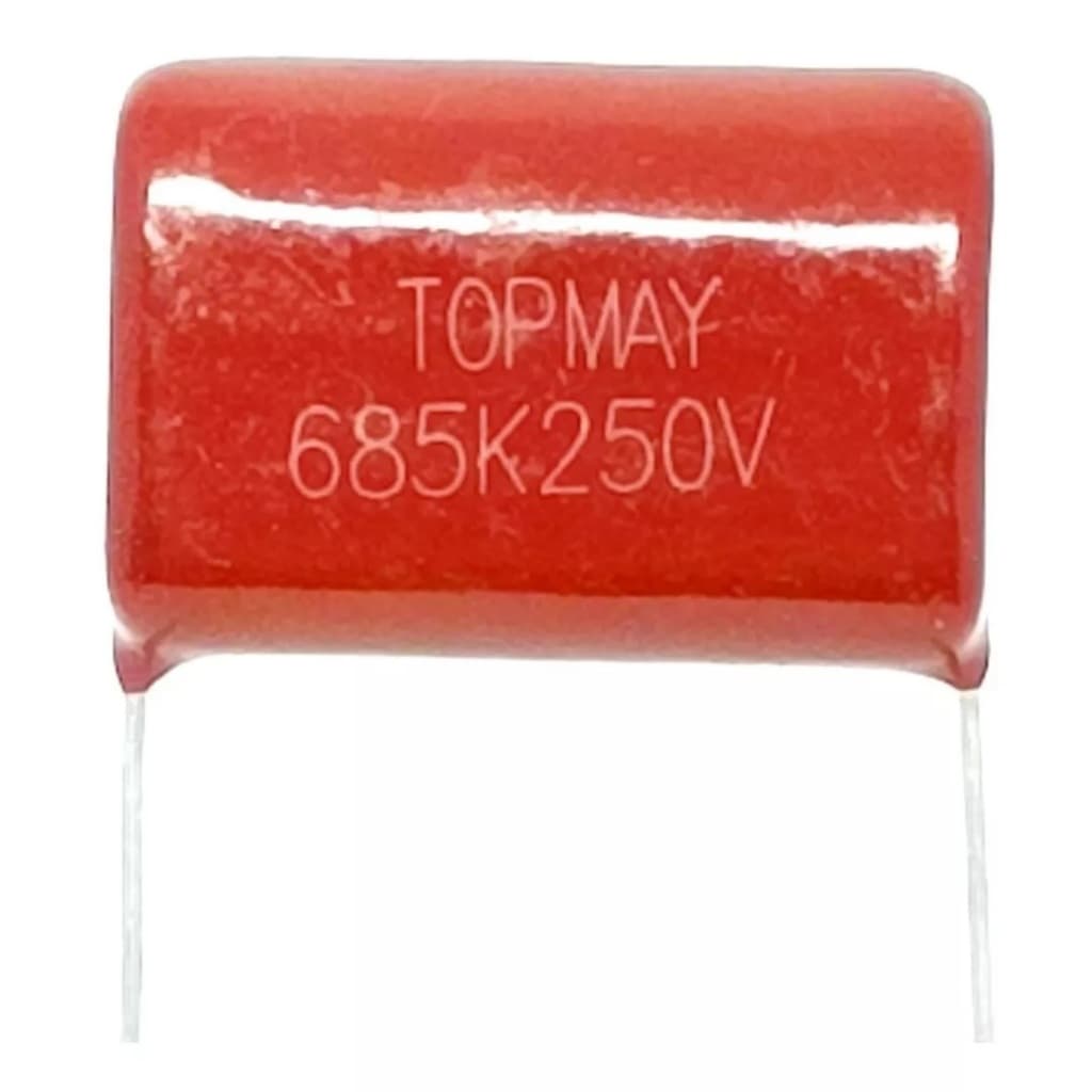 5 Peças Capacitor Poliéster 6m8 X 250v