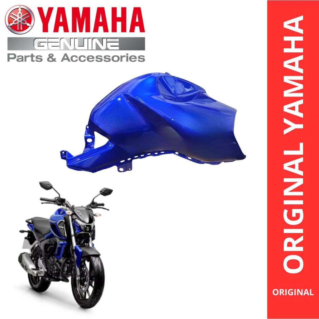 CARENAGEM CAPA TANQUE DIREITA AZUL FAZER FZ15 ABS 2023 2024 ORIGINAL YAMAHA