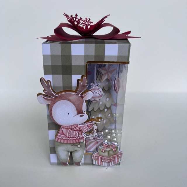 Kit Caixa Vitrine Shaker Natal - 5 unidades