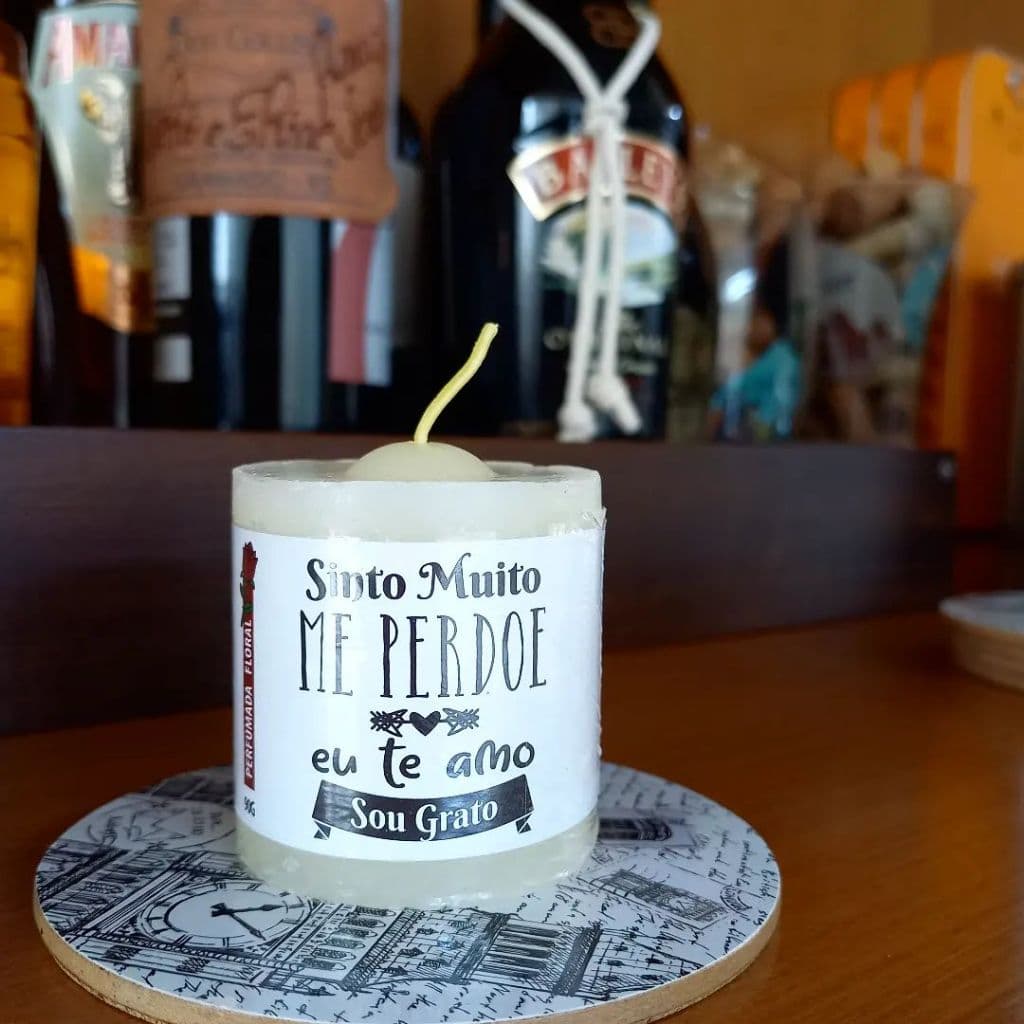 kit Velas com Frases Motivacionais 90g