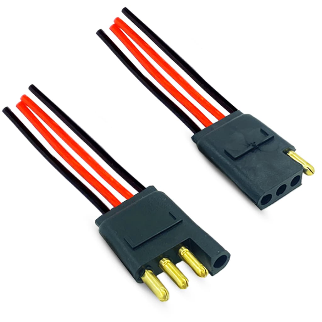 Kit 5 ou 10 pçs 4 Vias G Conector Com Fio 4,0 Mm Plug Para Caixa chicote