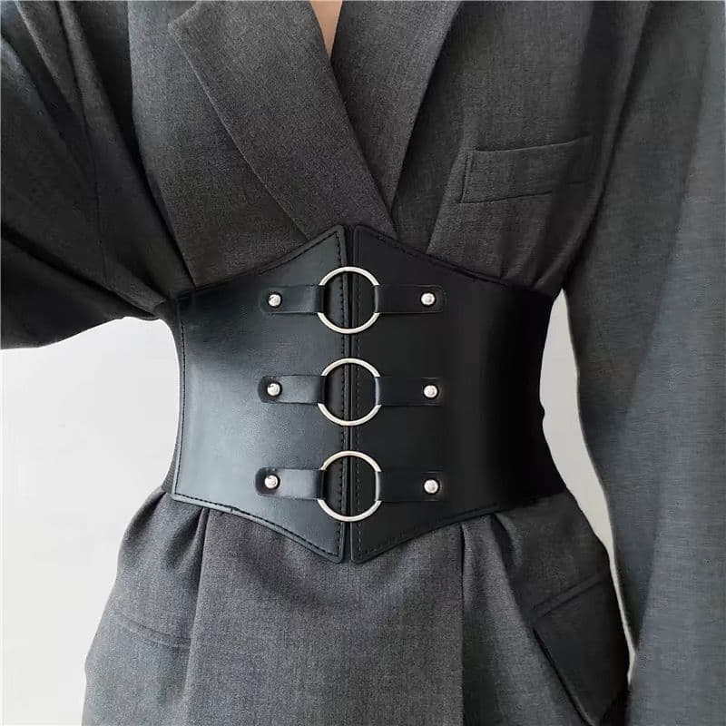 Cinto Espartilho Feminino Largo Elástico Na Cintura Corset