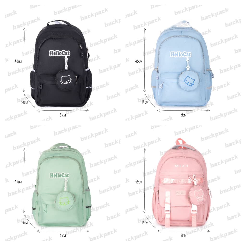 Mochila Feminina Escolar Universitária De Viagem Moda Casual codigo:1991-1