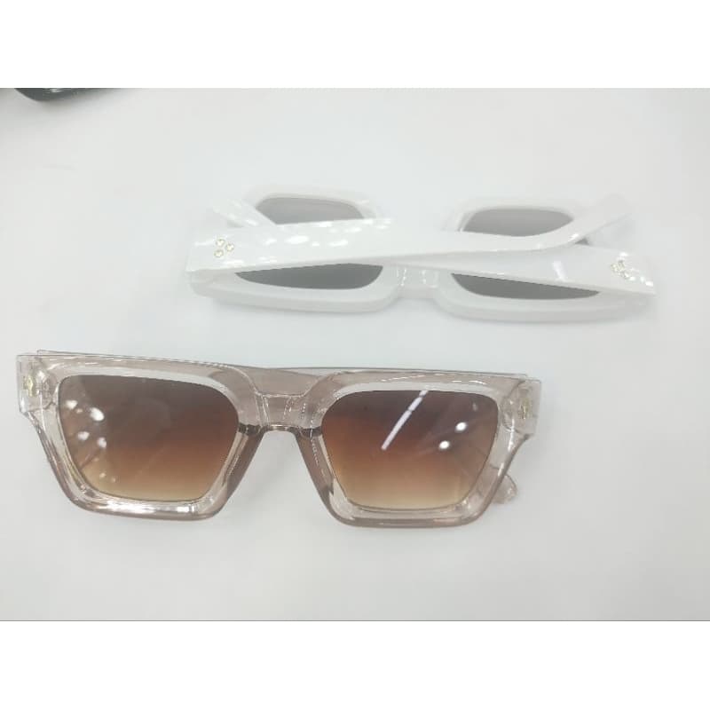 Novo Moda Óculos de sol retrô modelo quadrados