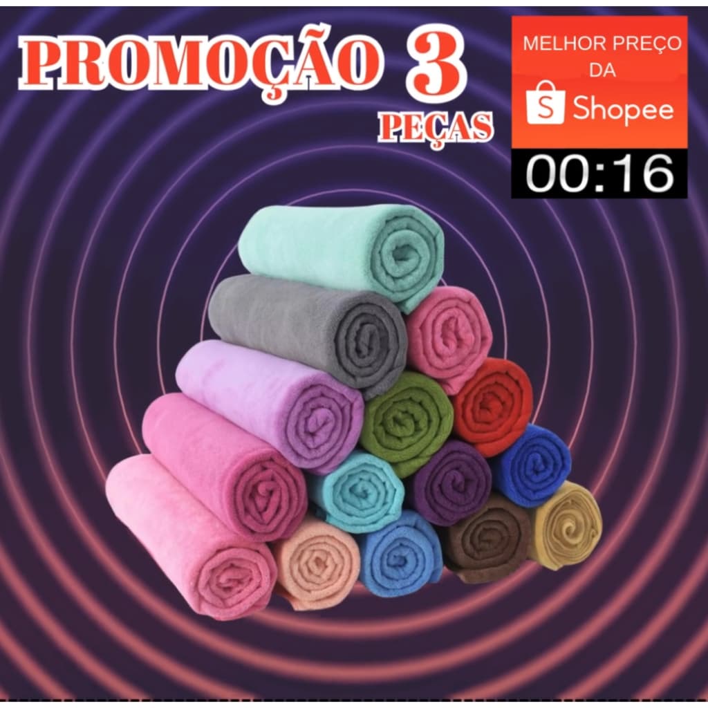 Kit 3 Lençol em Malha 100% Algodão com Elástico - Casal  Solteiro Queen