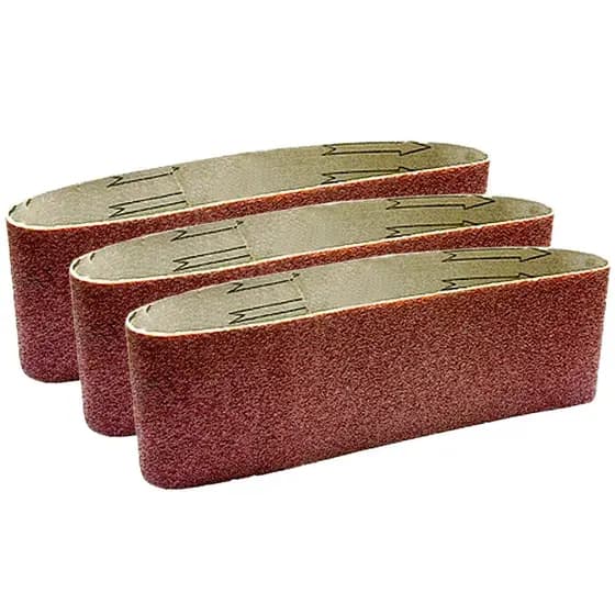 CINTA DE LIXA KIT 3 PEÇAS 100 X610MM  GRÃO 40│60│80 /100 MTX