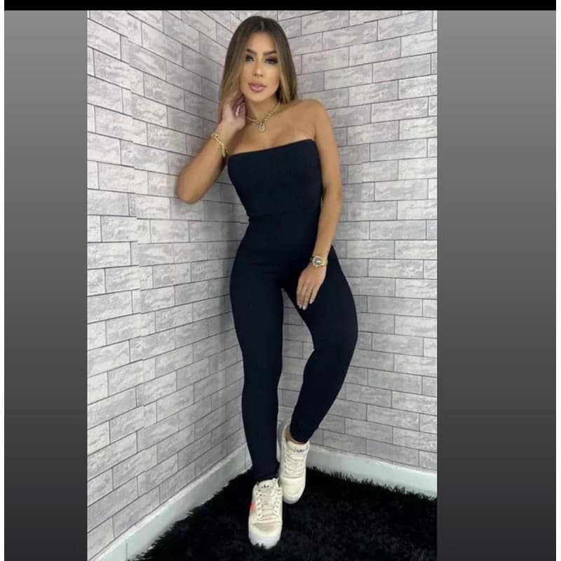 Macacão Feminino Tomara Que Caia Gringa Suplex Modelador com Bojo – Kim