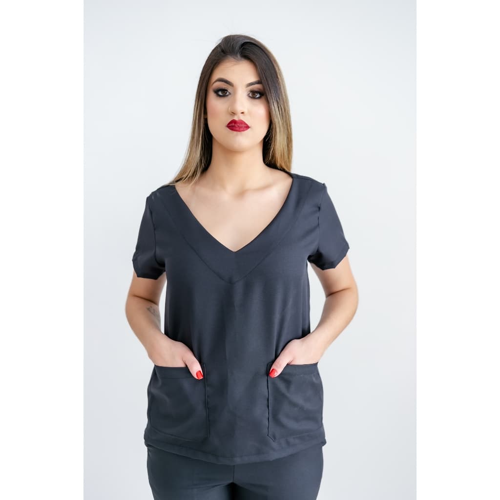 Pijama Hospitalar Cirurgico Scrub Feminino E Masculino Varias Cores Acinturado