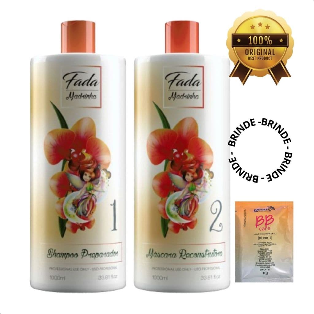 Paiolla Progressiva Fada Madrinha Shampoo e Máscara 2x1 Litro