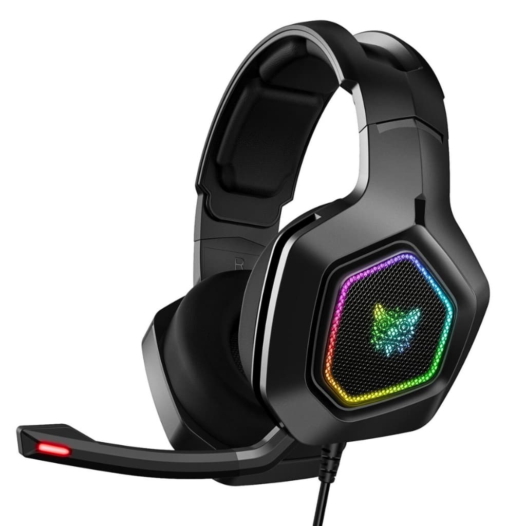 Headset Gamer Fone de ouvido Com Led RGB Para P4 PC X-ONE Switch HeadPhone Gamer