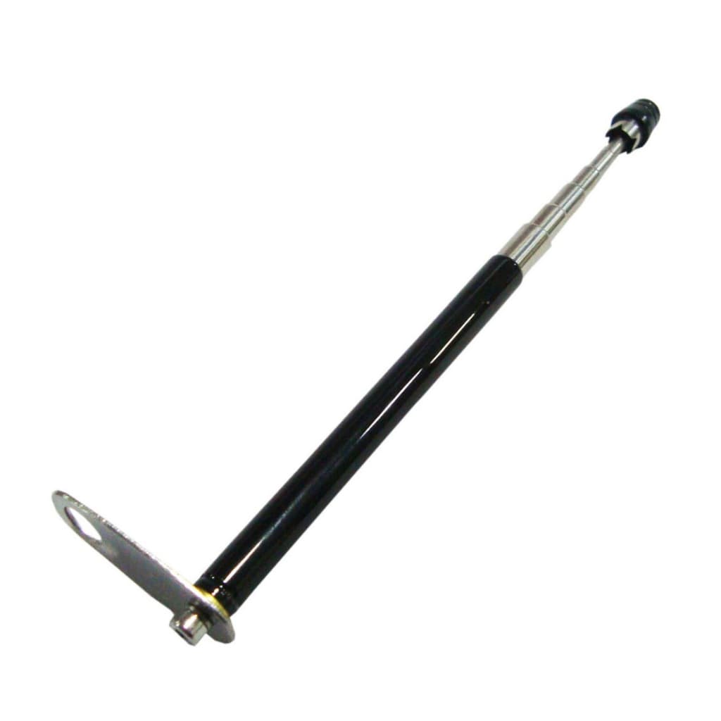 Antena Corta Pipa 7 Estágios Retrovisor Inox Preta