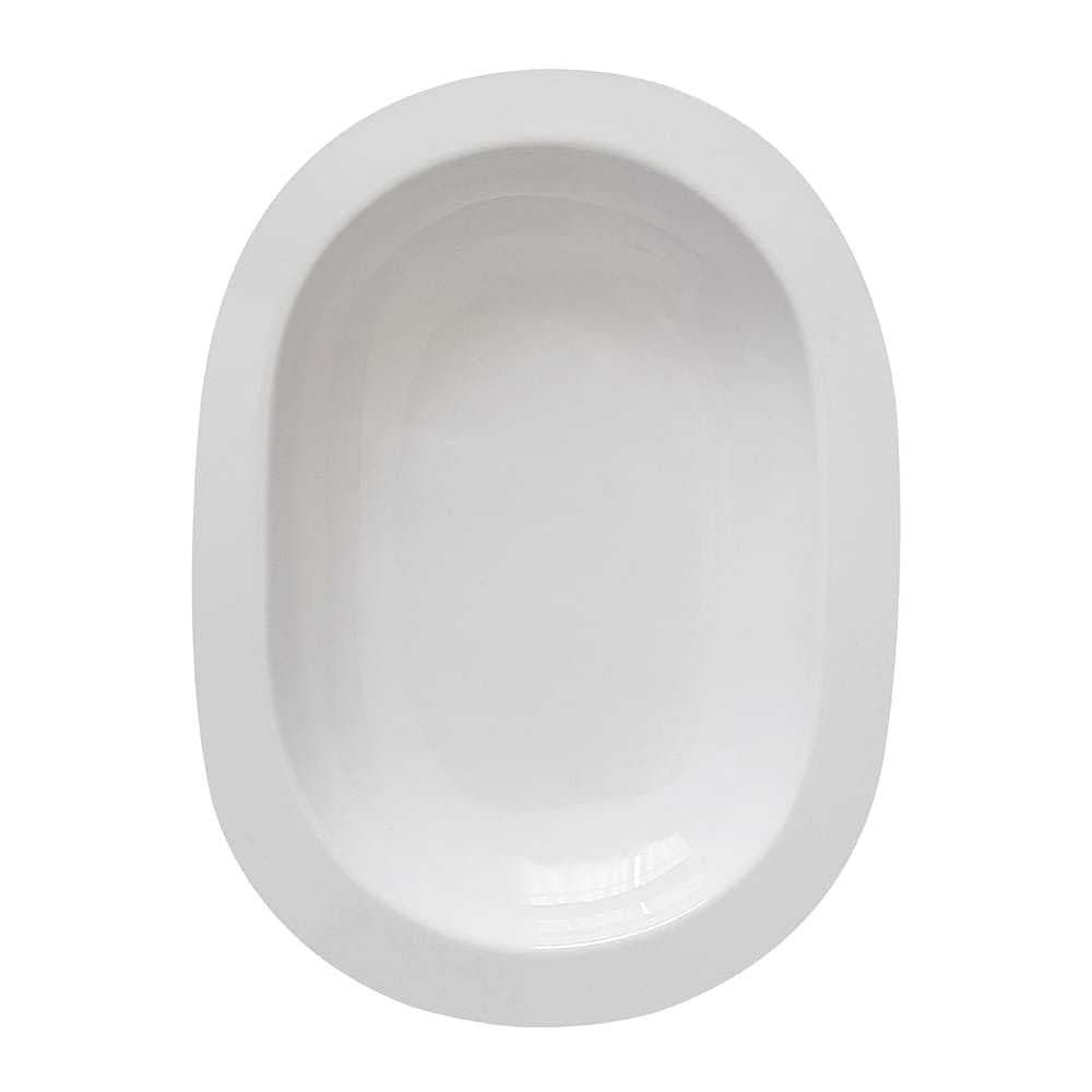 Bandeja Passa Dinheiro Moeda Documentos Lotérica Branco 2mm