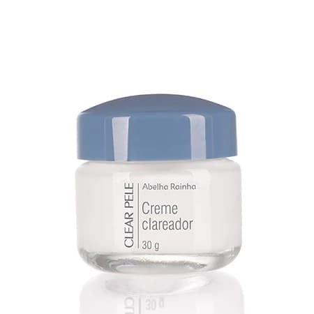 Abelha Rainha Creme Clareador Noite Rosto Clear Pele 30g