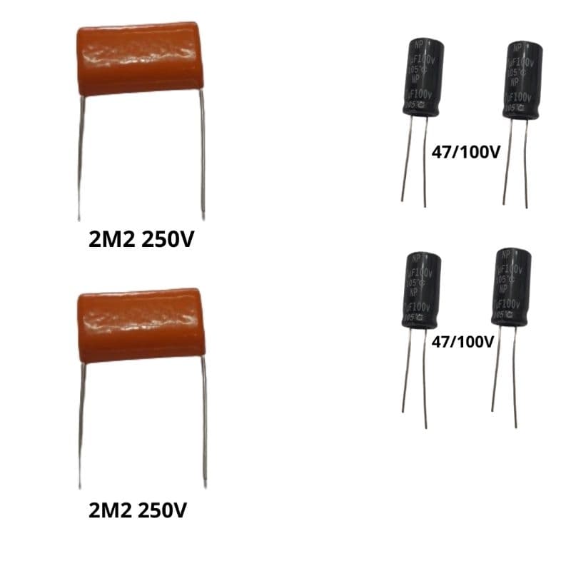 kit capacitor automotivo
