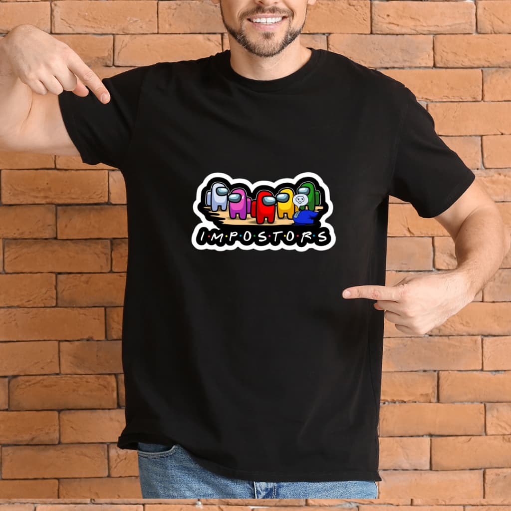 Camisa, Camiseta, Game Among Us, Impostor,100% Algodão, Envio Rapido.