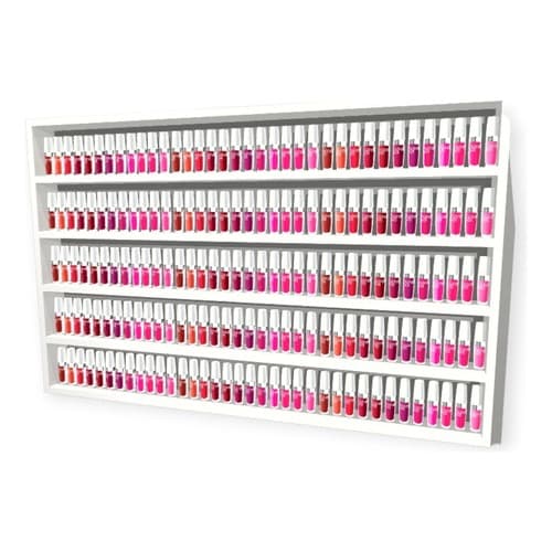 Nicho Organizador Expositor 360 Esmaltes 5 Prateleiras Mdf