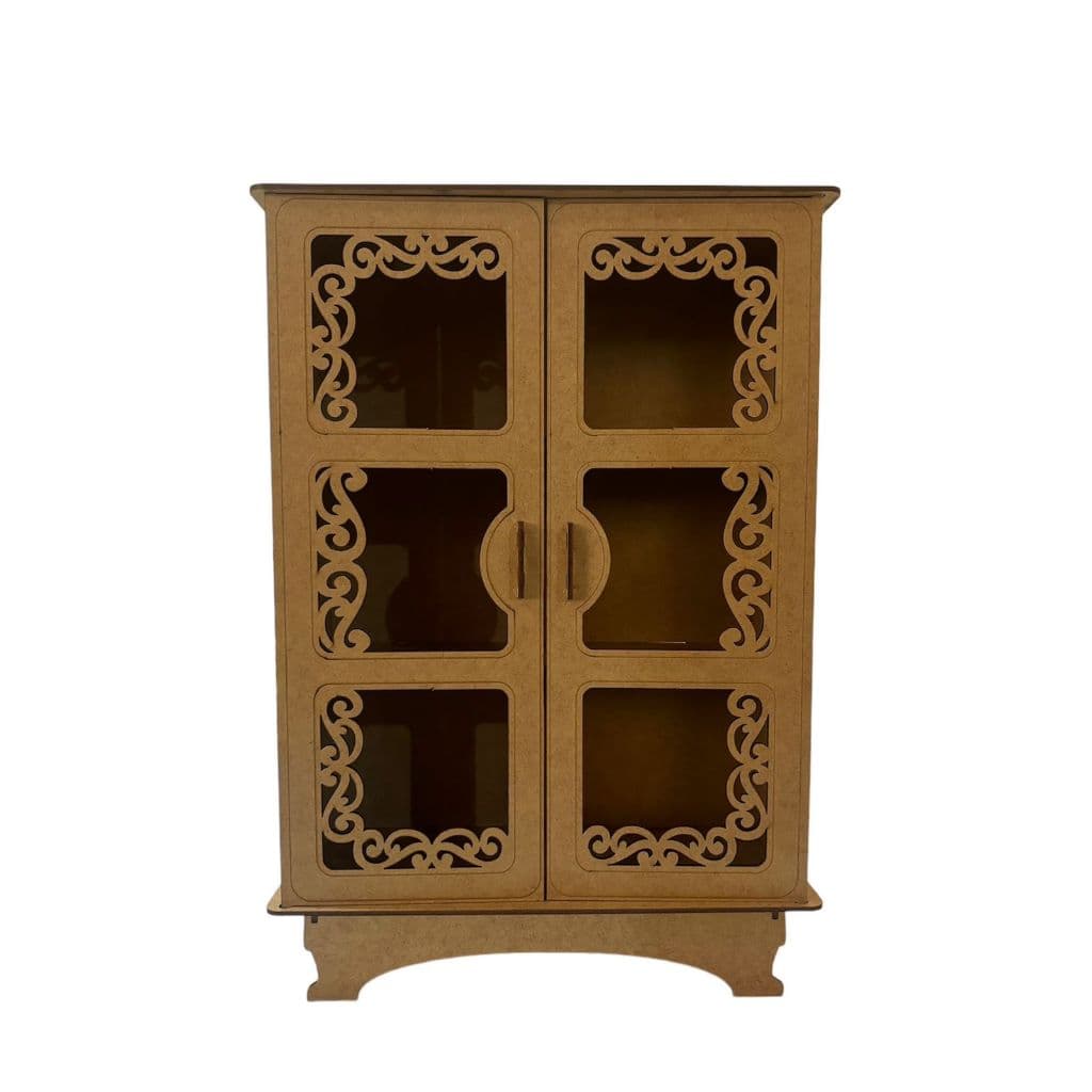 Armarinho Arabesco Decorativo Mdf Crú